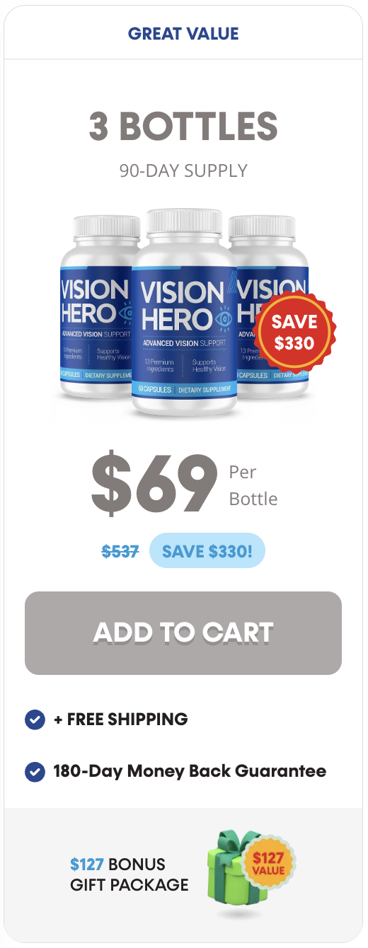 Vision Hero 90 day supply